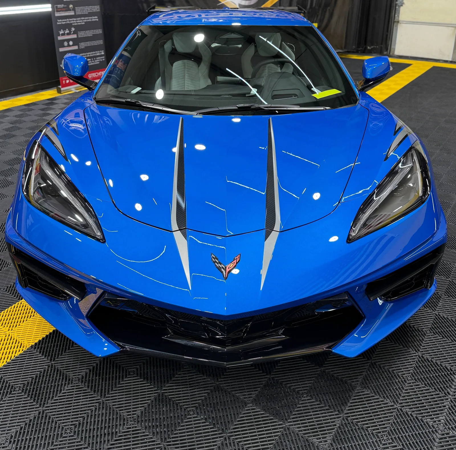 C8 Corvette Gtechniq ceramic coating Lenexa KS